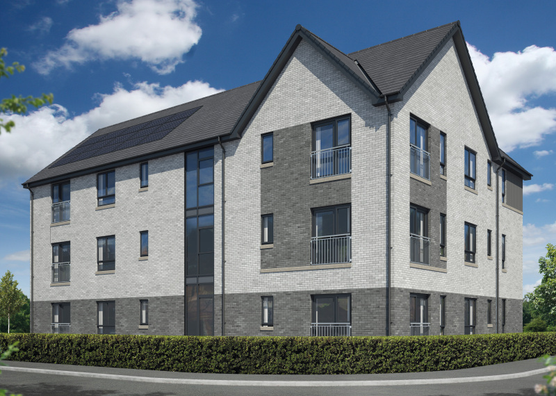 Springfield Properties New Homes In Scotland - Finavon - Glamis Finavon West Village C 300dpi