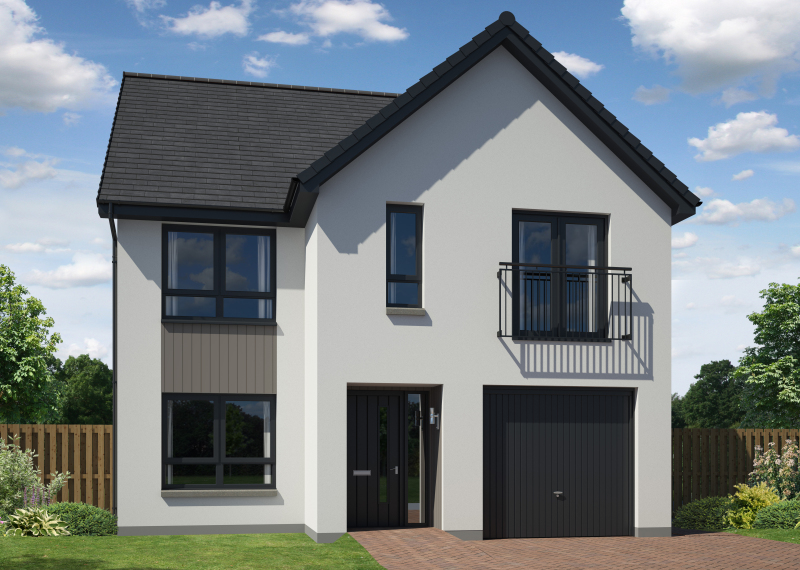 Springfield Properties New Homes In Scotland - Roslin North - Roslin North OPP