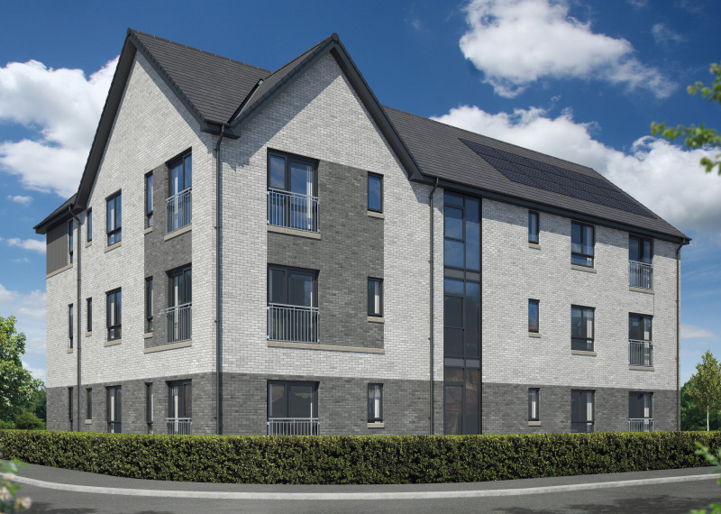 Springfield Properties New Homes In Scotland - Finavon - Glamis Finavon West Village C 300dpi