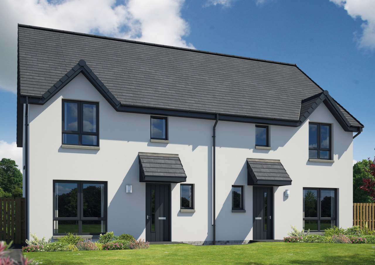 Springfield Properties New Homes In Scotland - Cupar semi - Cupar Semi West Village Perth AS