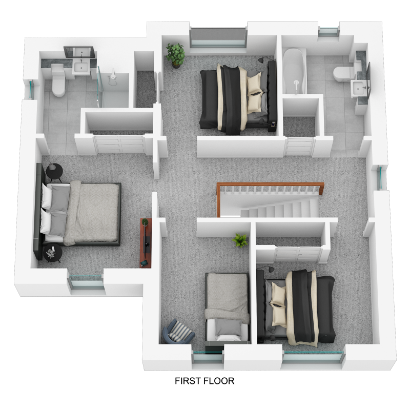 02 The Arden First floor 3D