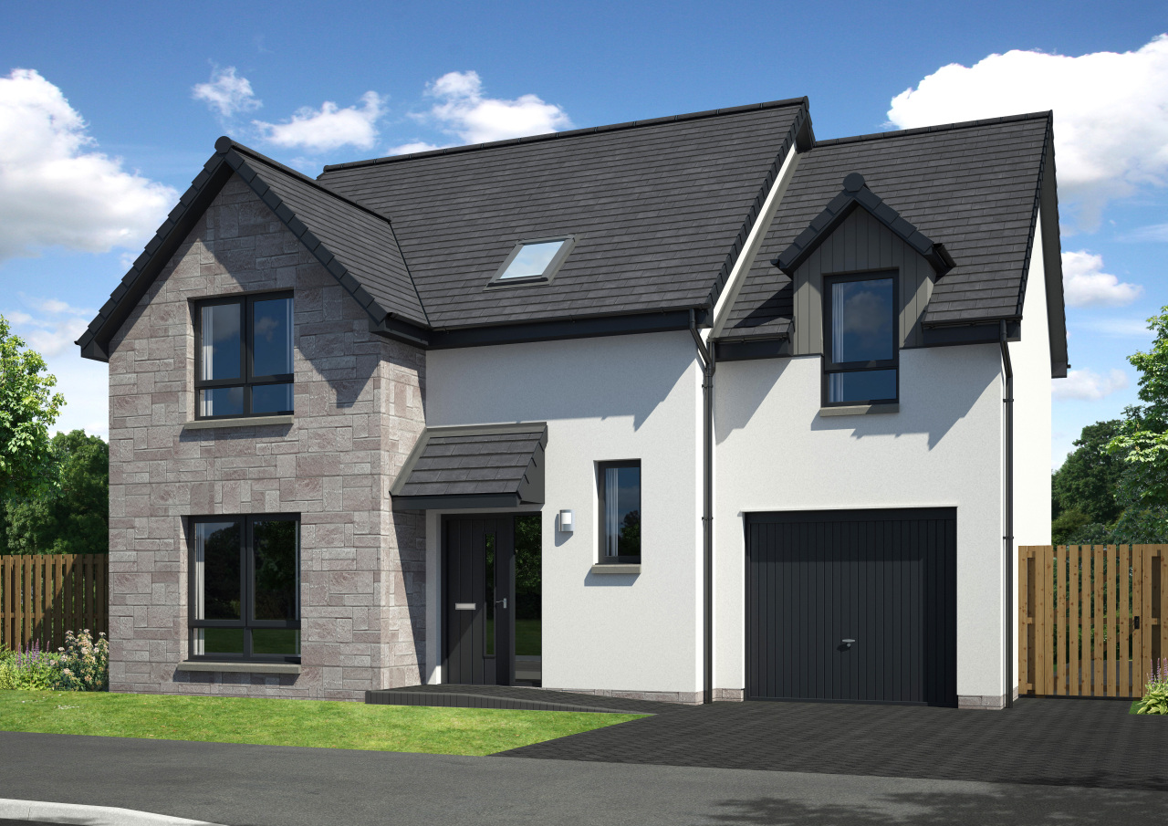 Springfield Properties New Homes In Scotland - Balerno - Balerno Milnathort B 300dpi
