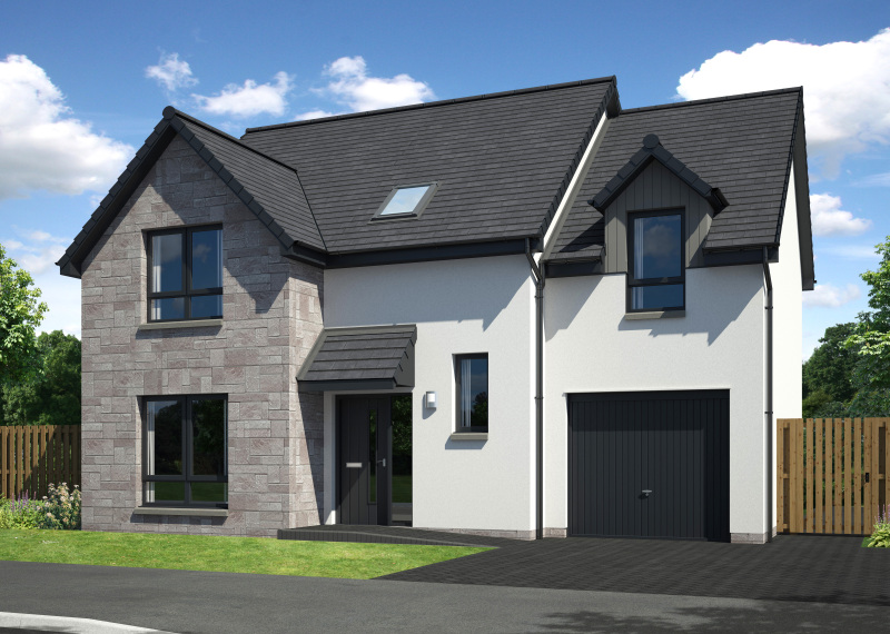 Springfield Properties New Homes In Scotland - Balerno - Balerno Milnathort B 300dpi
