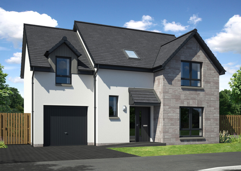 Springfield Properties New Homes In Scotland - Balerno - Balerno Milnathort B 300dpi