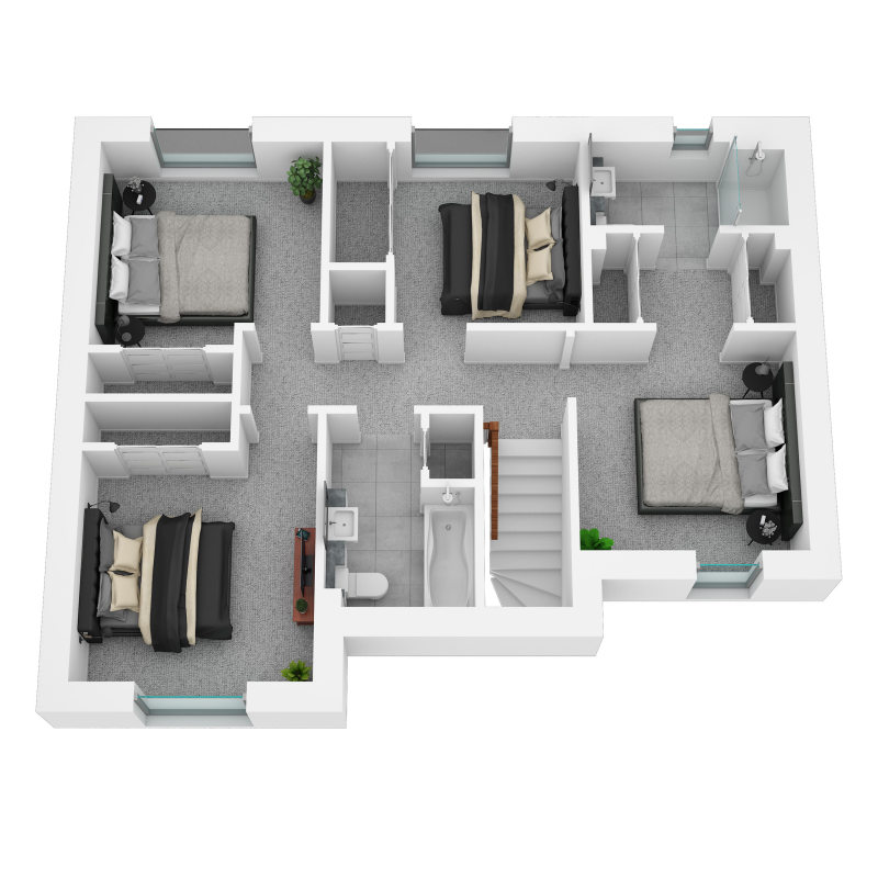 OP 03 Springfield Central The Balerno First Floor