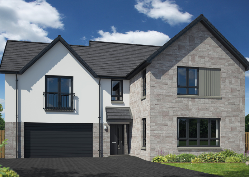 Springfield Properties New Homes In Scotland - Dunrobin - Pool of Muckhart Dunrobin AS