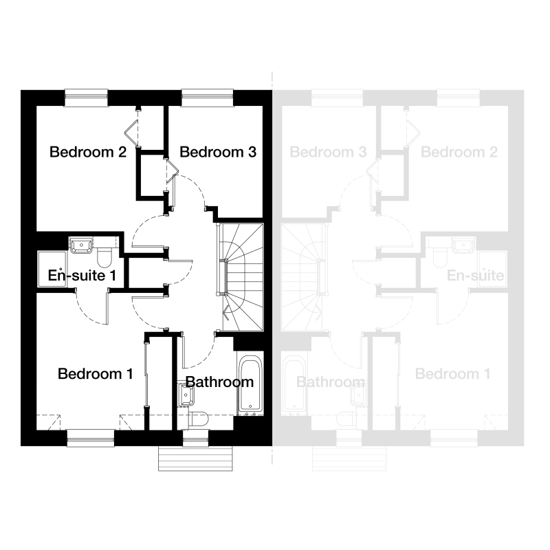 Springfield Properties New Homes In Scotland - Cupar semi - Cupar semi