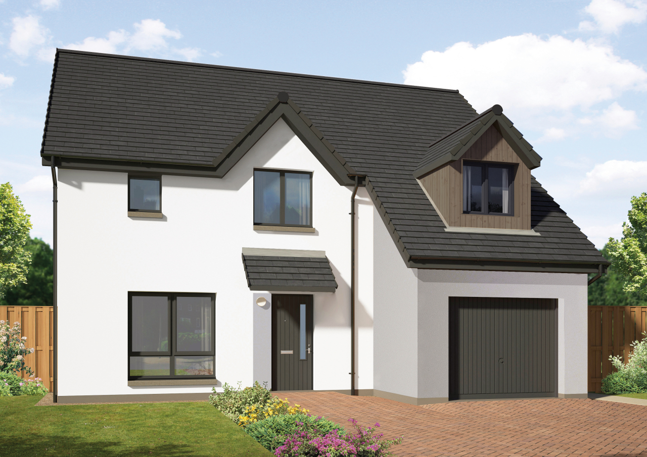 Springfield Properties New Homes In Scotland - Braemar - Bairgowrie Braemar OPP