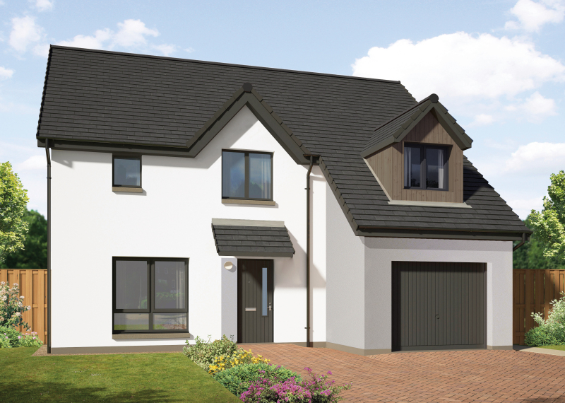 Springfield Properties New Homes In Scotland - Braemar - Bairgowrie Braemar OPP