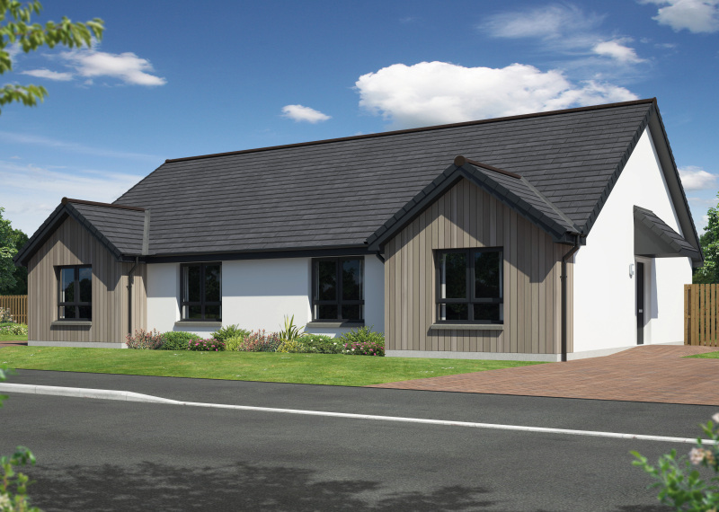 Springfield Properties New Homes In Scotland - Cumbrae semi - Blairgowrie Cumbrae Semi OPP