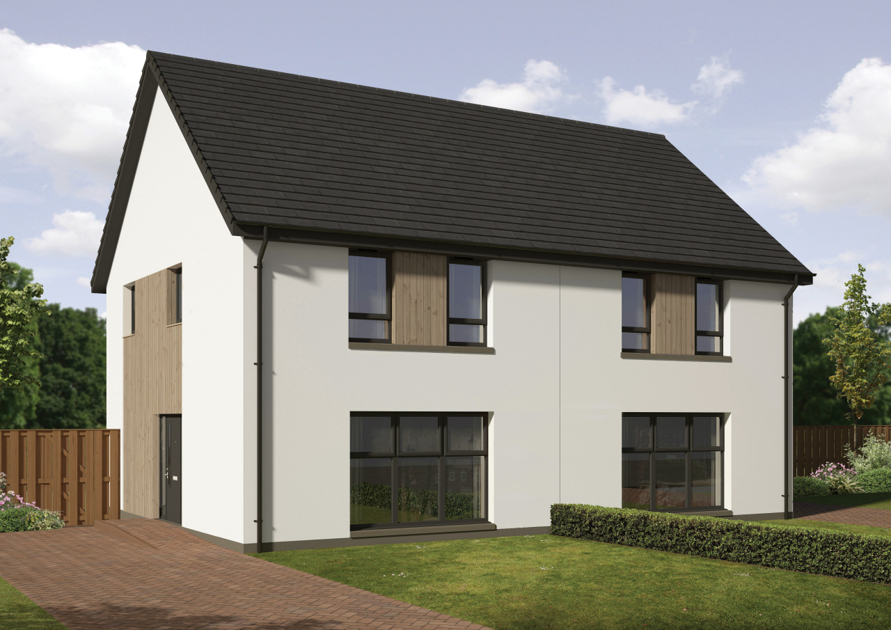 Springfield Properties New Homes In Scotland - Fortrose semi - Blairgowrie FORTROSE AS