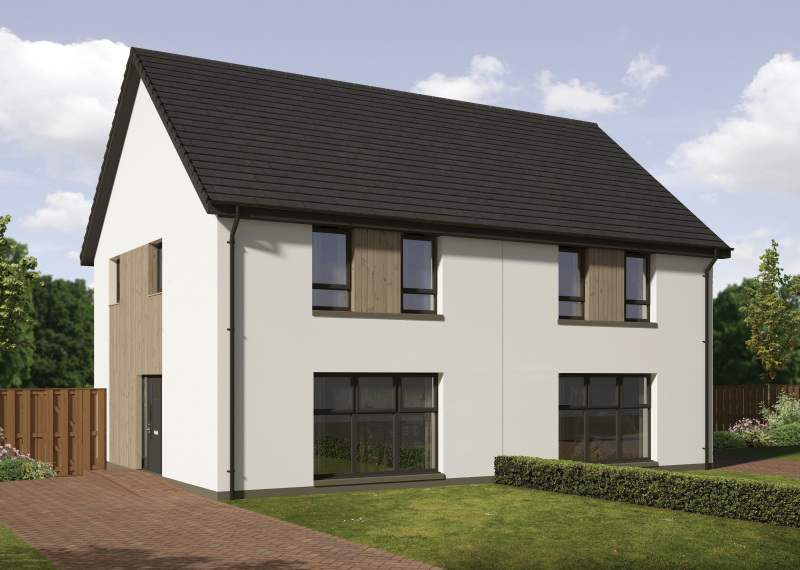 Springfield Properties New Homes In Scotland - Fortrose semi - Blairgowrie FORTROSE AS
