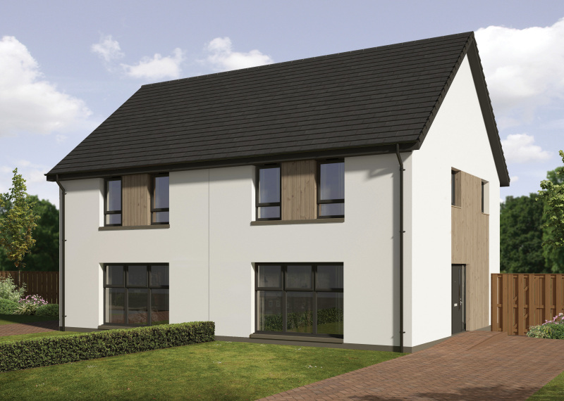 Springfield Properties New Homes In Scotland - Fortrose semi - Blairgowrie FORTROSE OPP