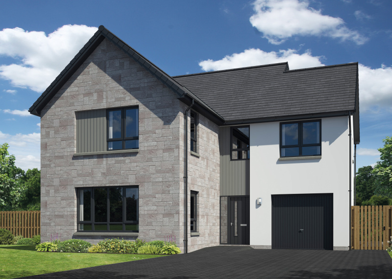 Springfield Properties New Homes In Scotland - Kincraig - Pool of Muckhart Kincraig OPP