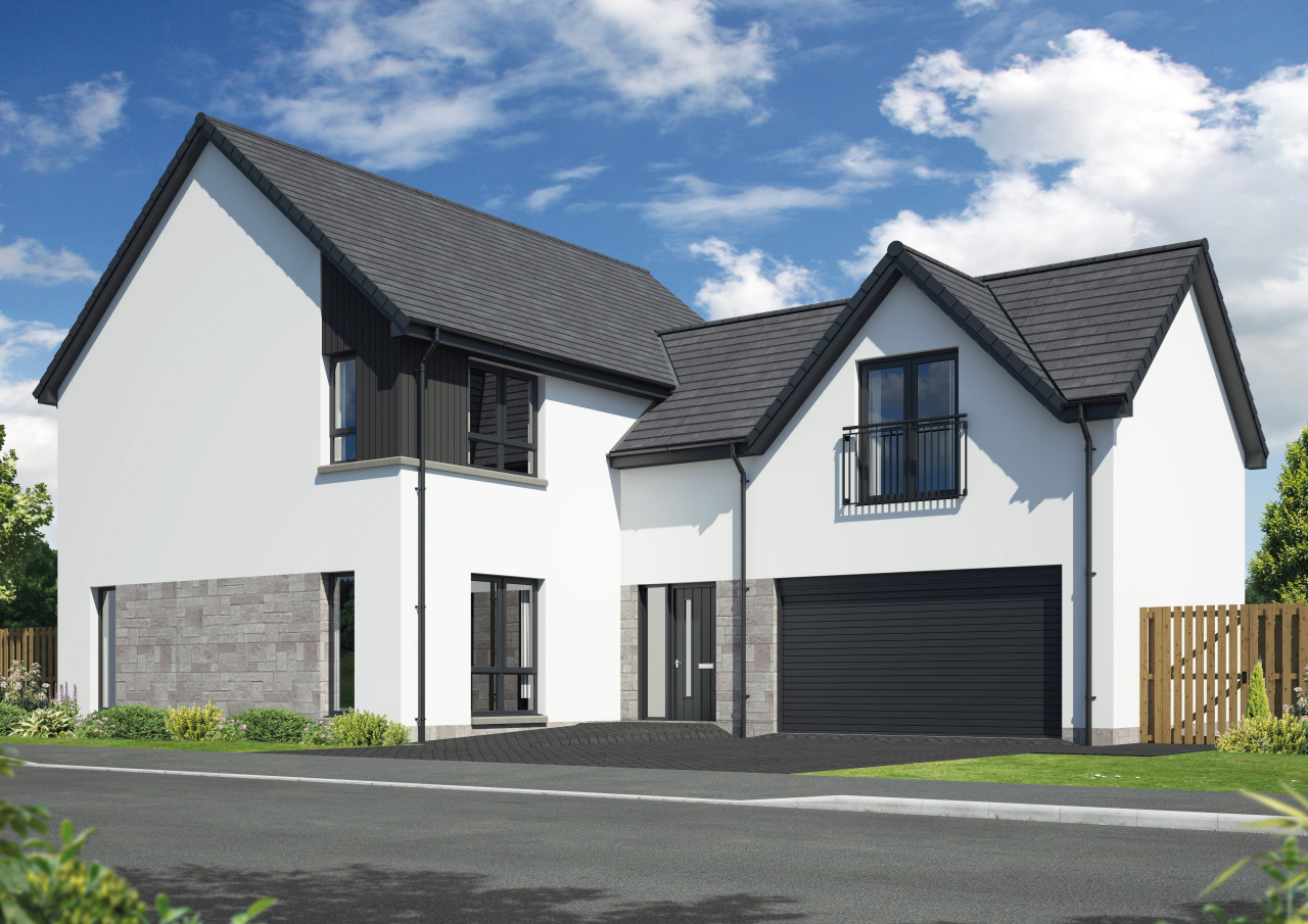 Springfield Properties New Homes In Scotland - Bowmore - Pool of Muckhart Bowmore OPP