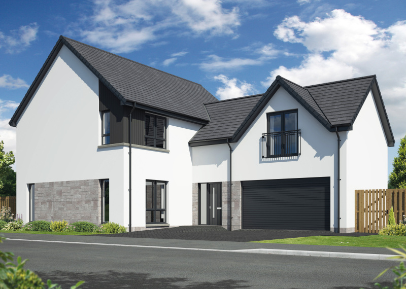 Springfield Properties New Homes In Scotland - Bowmore - Pool of Muckhart Bowmore OPP