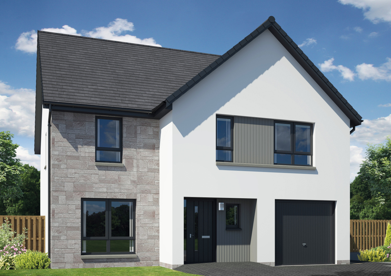 Springfield Properties New Homes In Scotland - Melford - Pool of Muckhart Melford OPP