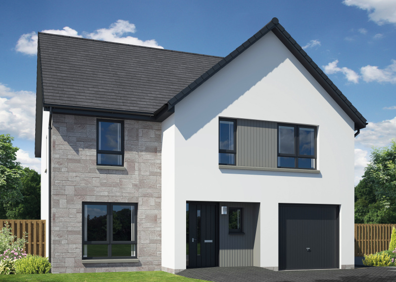 Springfield Properties New Homes In Scotland - Melford - Pool of Muckhart Melford OPP