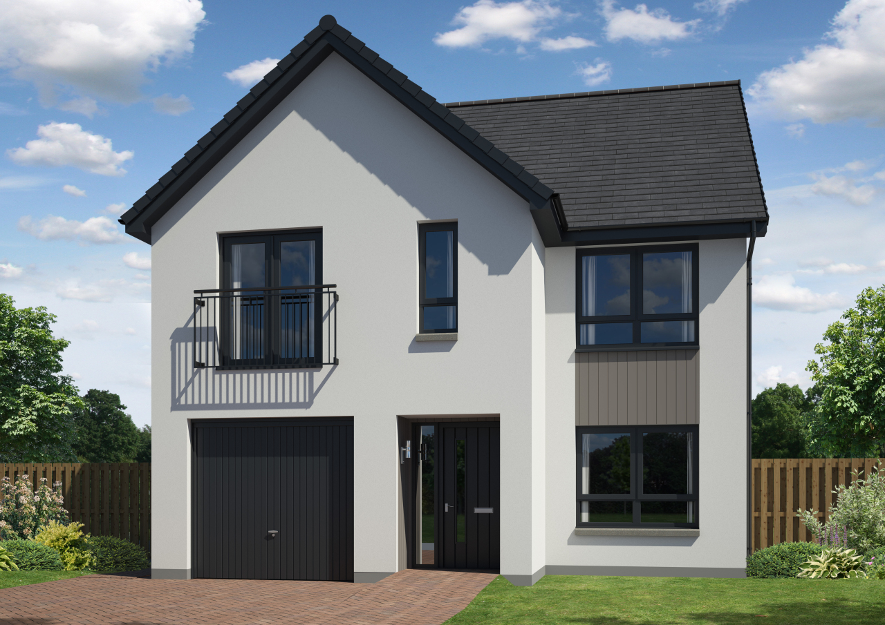 Springfield Properties New Homes In Scotland - Roslin North - Roslin North AS