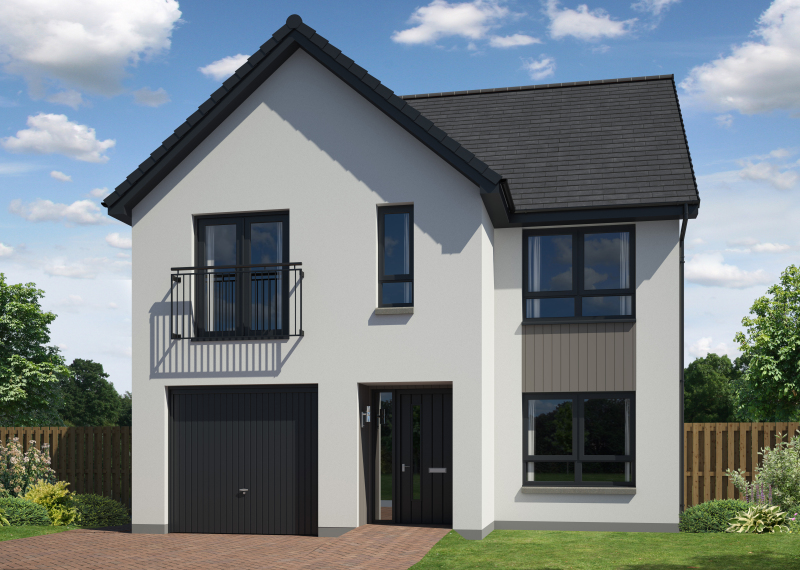 Springfield Properties New Homes In Scotland - Roslin North - Roslin North AS