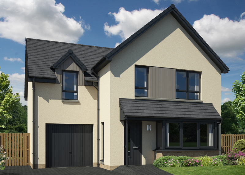 Springfield Properties New Homes In Scotland - Arden - Arden Dykes of Grey Area K2 C 05