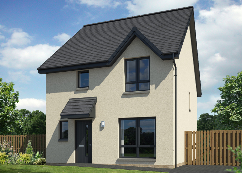 Springfield Properties New Homes In Scotland - Cupar det - Cupar detached Dykes of Grey Area K2 C 05