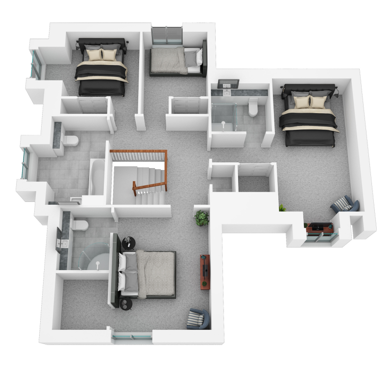 Springfield Properties New Homes In Scotland - Culbin North - Culbin North OPP 3D FF