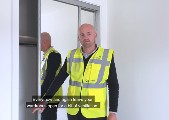 Springfield Properties New Homes In Scotland - Aftersales - 21 Sliding Wardrobe Doors
