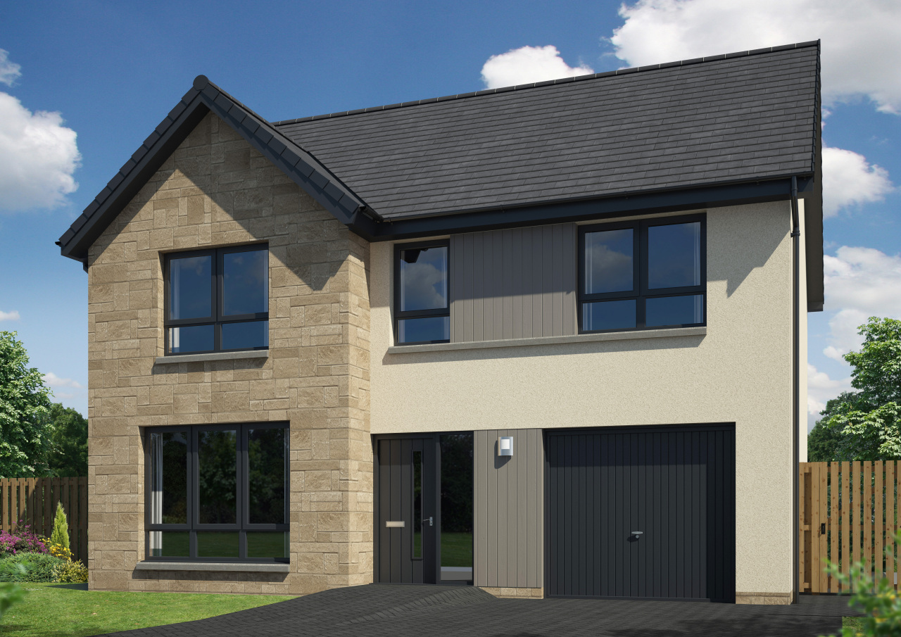 Springfield Properties New Homes In Scotland - Cramond - Cramond Dykes of Grey Area K2 C 05