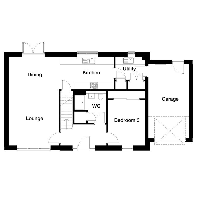 Springfield Properties New Homes In Scotland - Nethy North - 09 Nethy North OP GF