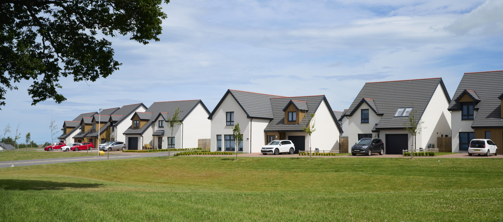 Knockomie Braes, a new build development in Forres. 