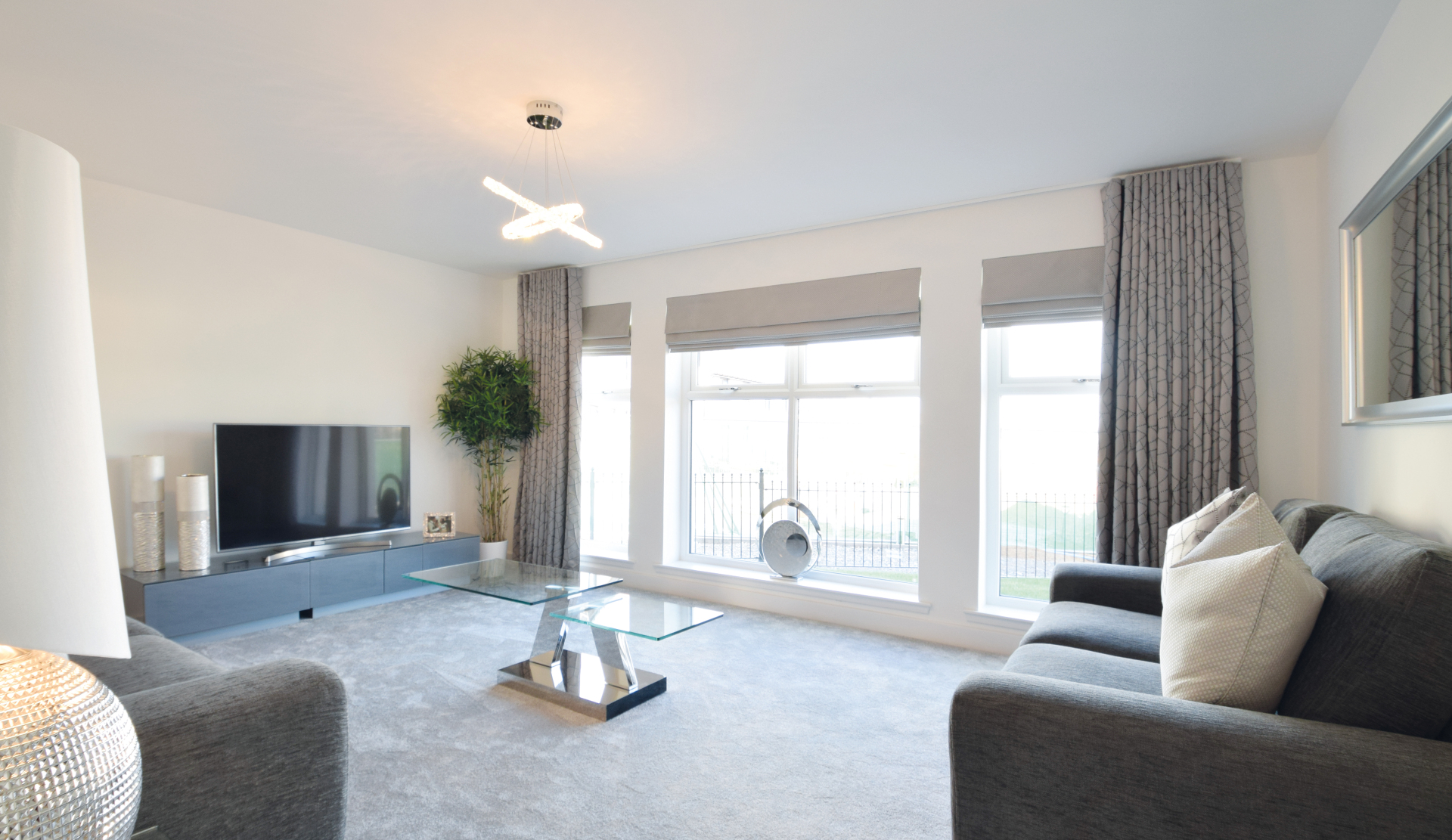 Springfield Properties New Homes - Buckie, Inchgower Development | Spacious Lounge