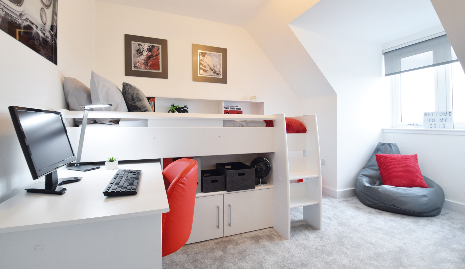 Springfield Properties New Homes - Buckie, Inchgower Development | Kids Bedroom