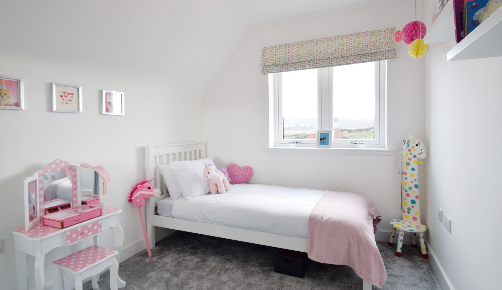 Springfield Properties New Homes - Buckie, Inchgower Development | Kids Bedroom 2