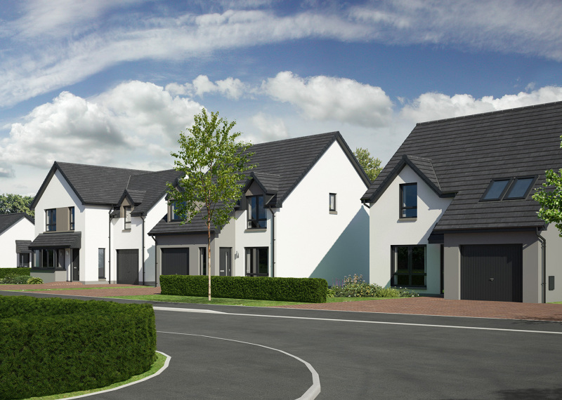 2, 3, 4 & 5 Bedroom New Build Homes for Sale in Scotland