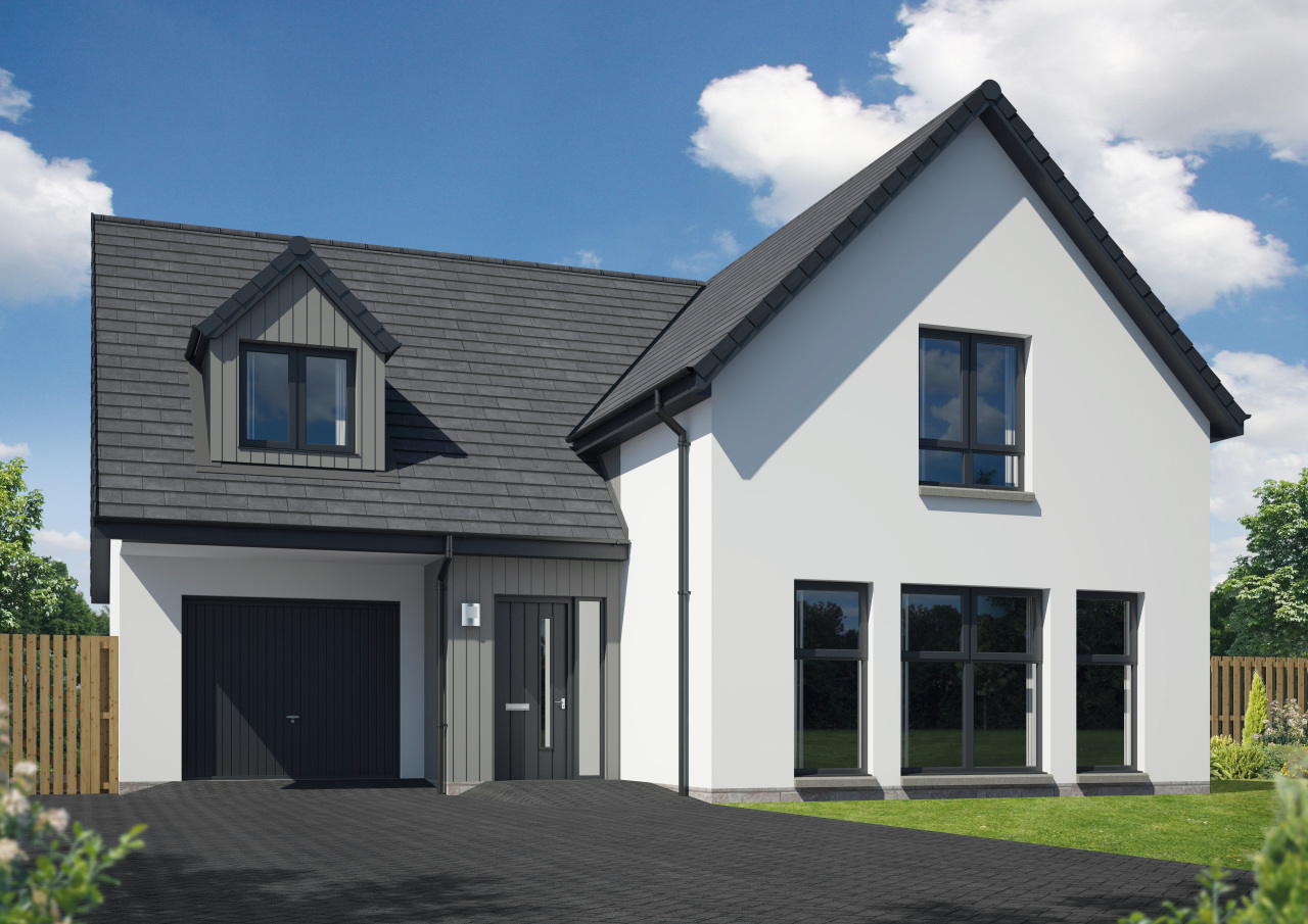Springfield Properties New Homes In Scotland - Culbin - Strathkinness Culbin