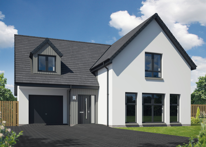 Springfield Properties New Homes In Scotland - Culbin - Strathkinness Culbin