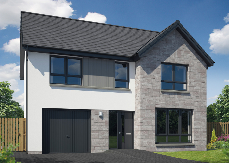 Springfield Properties New Homes In Scotland - Cramond - Strathkinnes Cramond