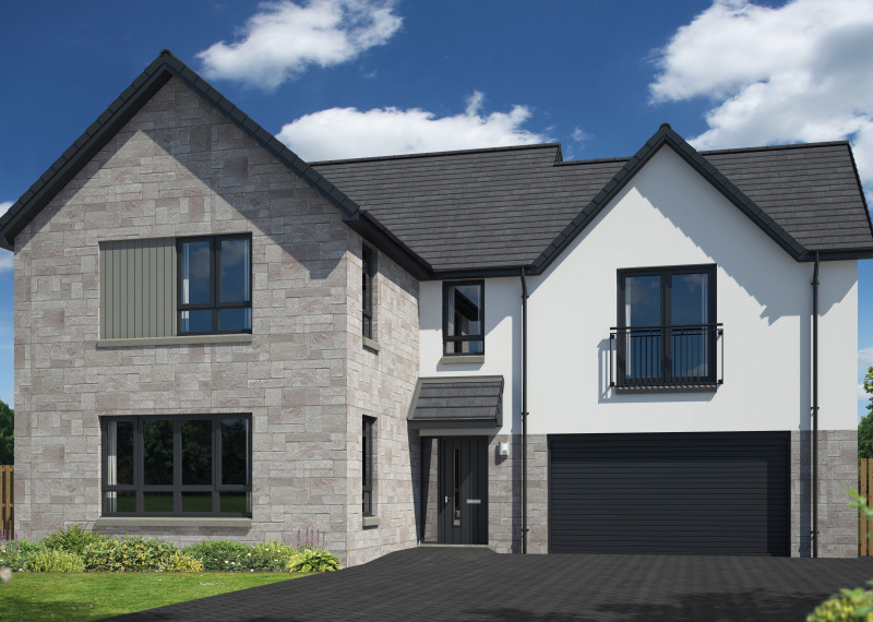 Springfield Properties New Homes In Scotland - Dunrobin - Strathkinness Dunrobin