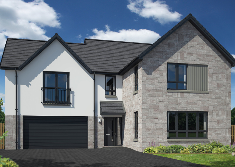 Springfield Properties New Homes In Scotland - Dunrobin - Strathkinness Dunrobin