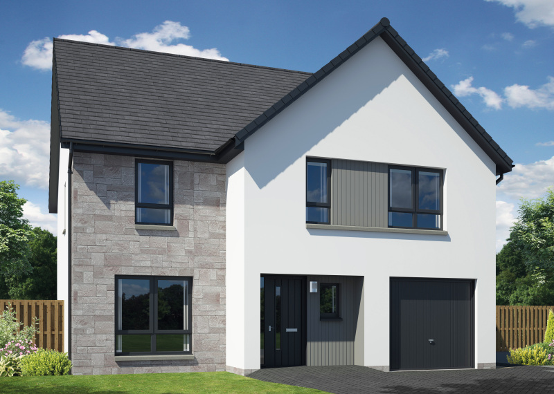 Springfield Properties New Homes In Scotland - Melford - Strathkinness Melford