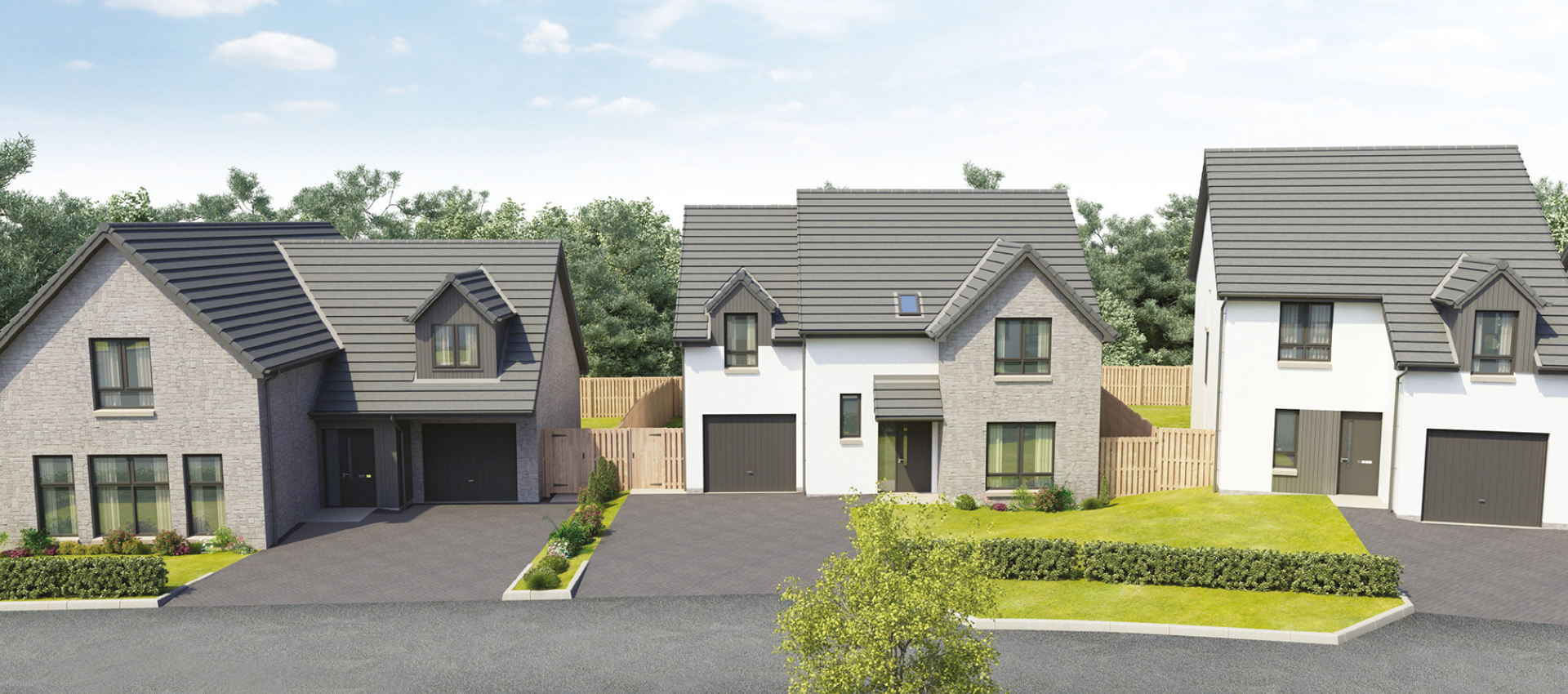 Springfield Properties New Homes In Scotland - Milnathort - Milnathort development banner 1920