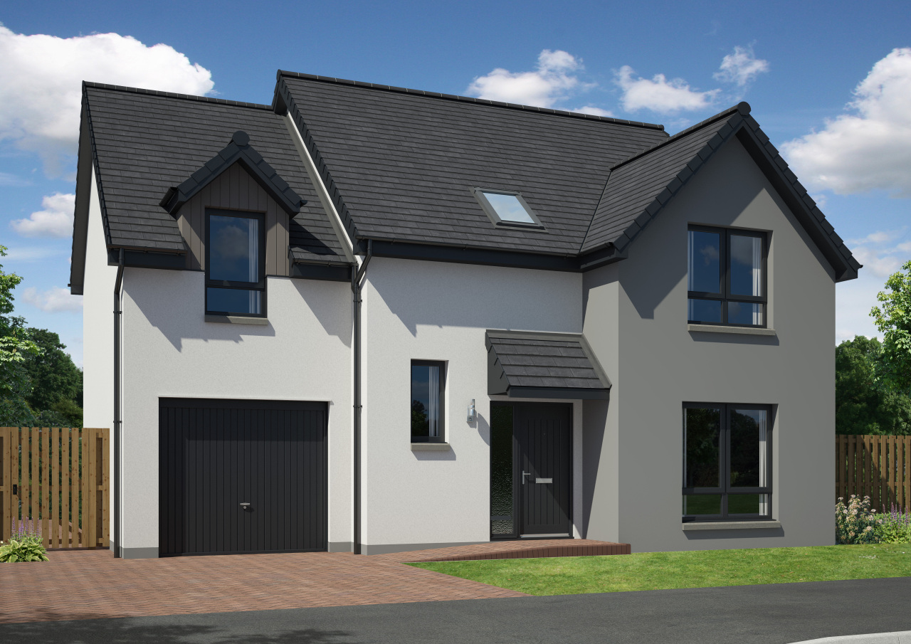 Balerno North AS new door