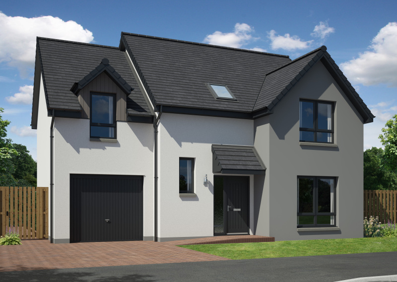 Balerno North AS new door