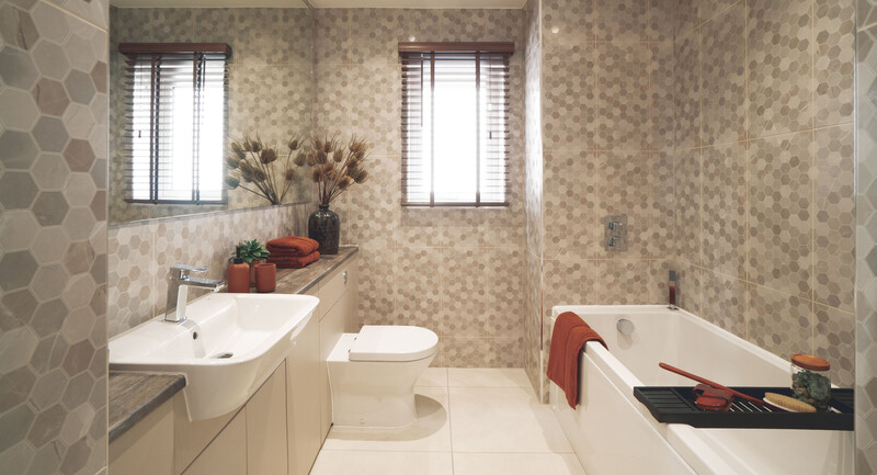 Dunrobin show home - bathroom