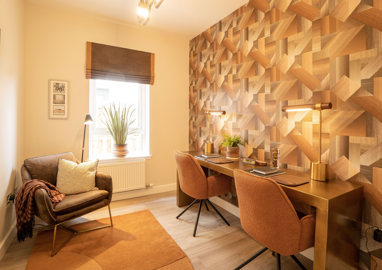 Dunrobin show home - study