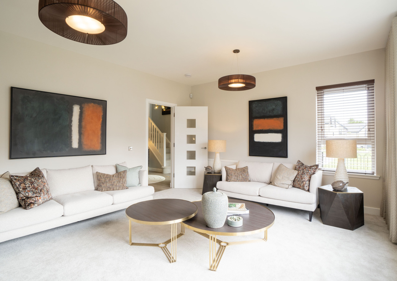 Dunrobin show home - lounge