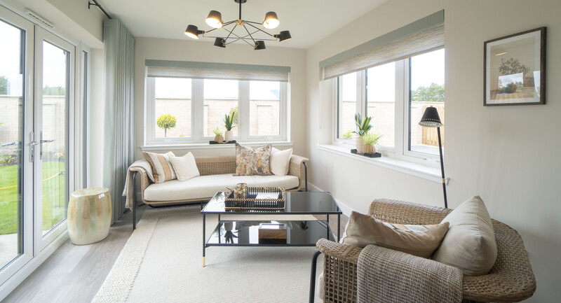 Dunrobin show home - sunroom