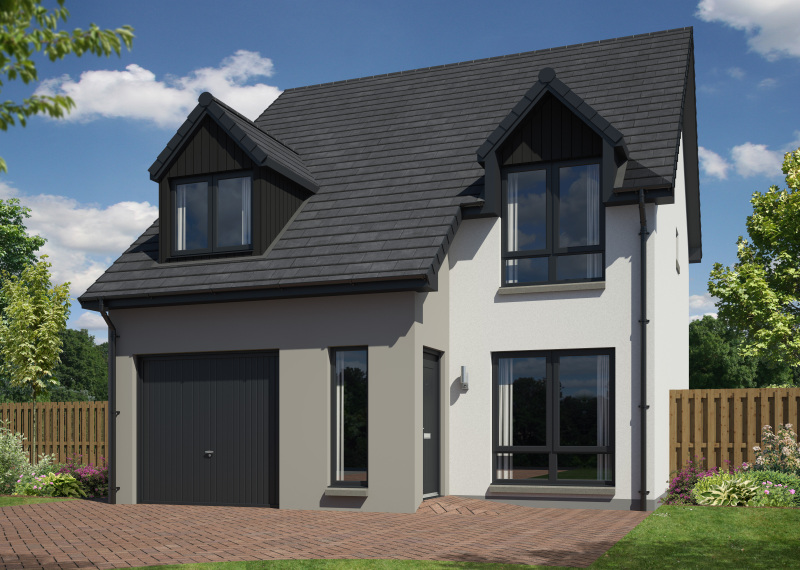 Nairn detached North AS new door