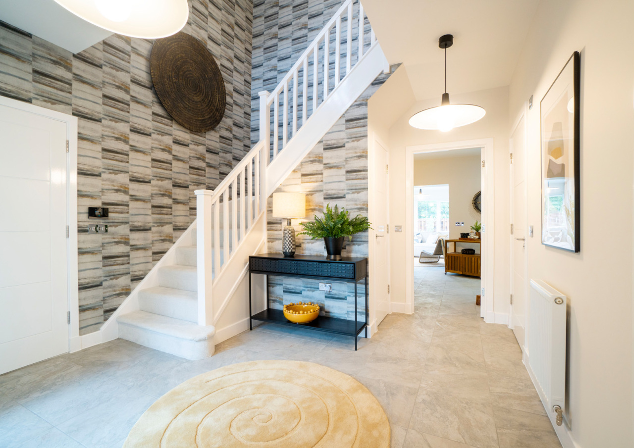 Kincraig show home - hallway